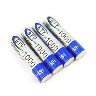 4號電池 充電電池 4顆1組賣 1.2V 1000mAh 充電電池