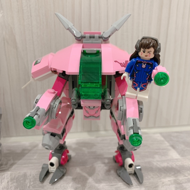 僅拆擺-LEGO樂高 Overwatch 系列 75973 D.Va &amp; Reinhardt