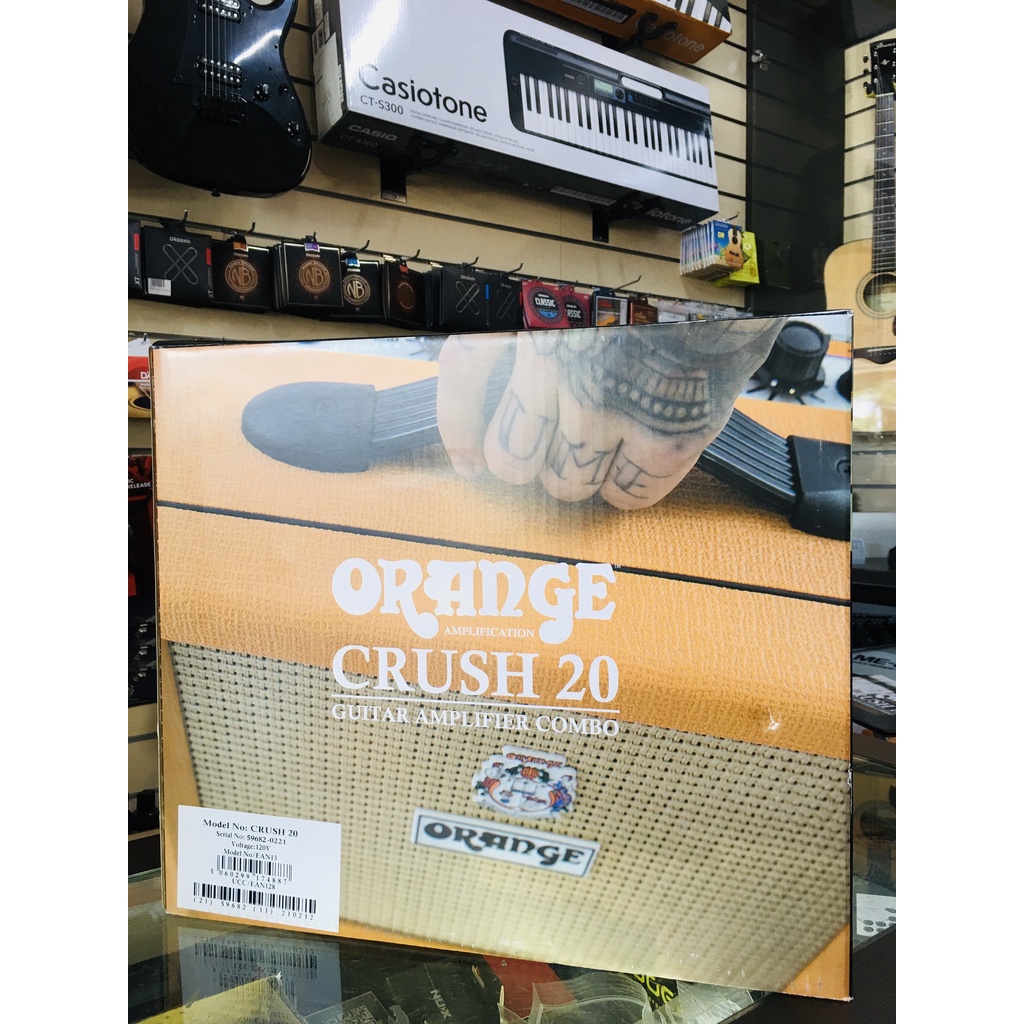 【老羊樂器店】  英國 Orange CRUSH 20  電吉他音箱  20W 音箱  贈導線 代理商 公司貨