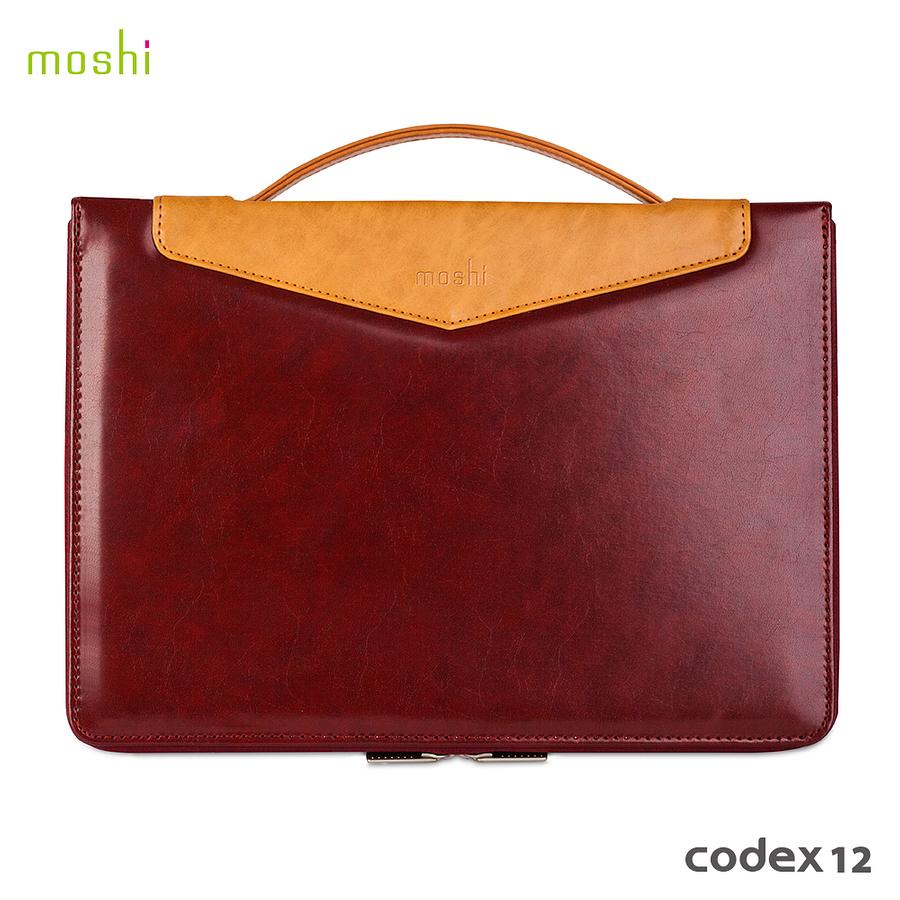 moshi Codex 12可攜式電腦防震包/ 勃根地紅 eslite誠品