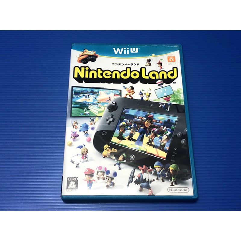 爆走電玩 Wiiu Wii U 任天堂樂園無說明書 日版 編號 A3 蝦皮購物