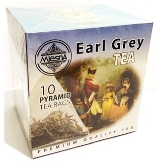 ※限期特價促銷※【即享萌茶】MlesnA Earl Grey Tea曼斯納伯爵紅茶10入三角立體茶包/盒