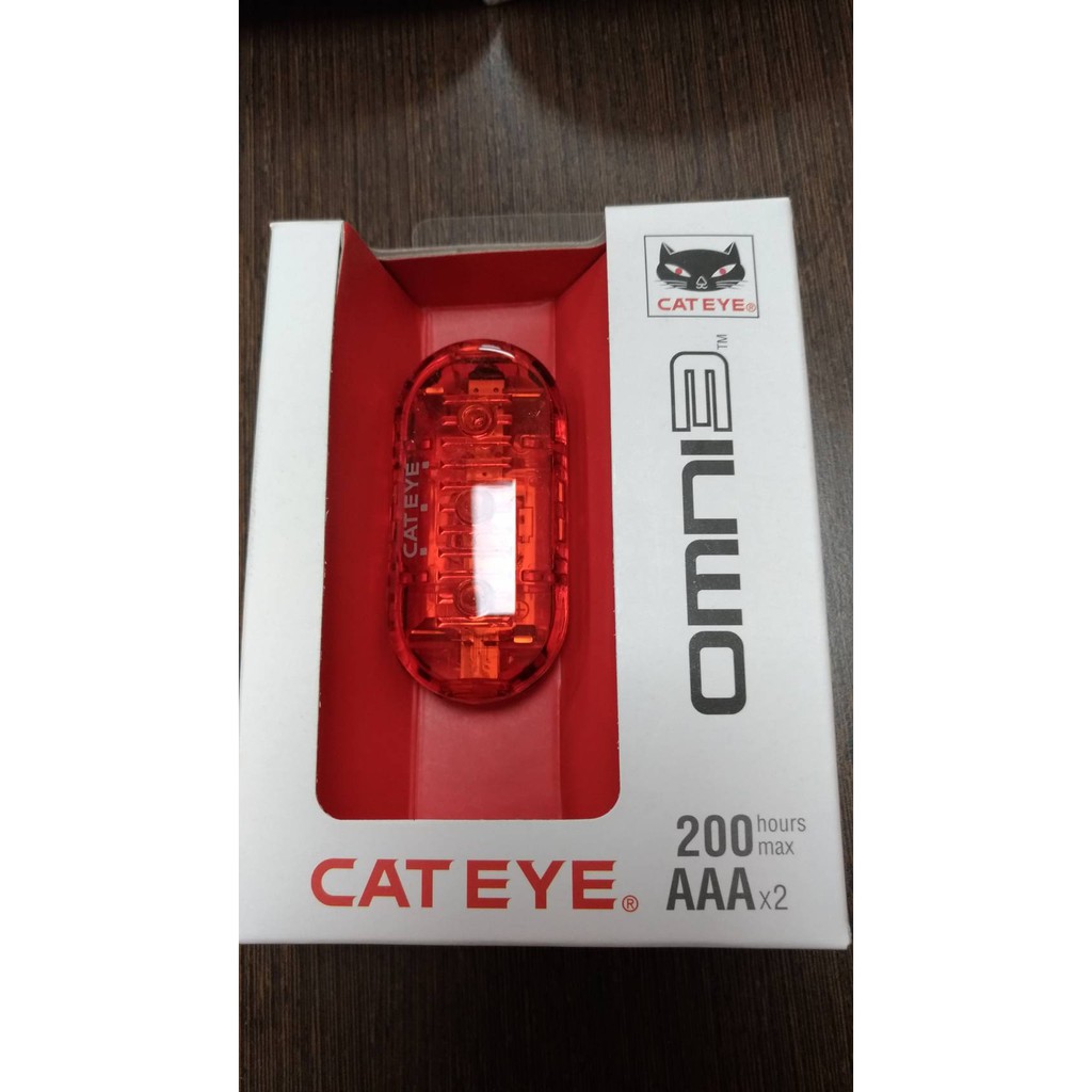 【快捷單車】貓眼 CATEYE OMNI 3 TL-LD135 透明底蓋尾燈/後燈
