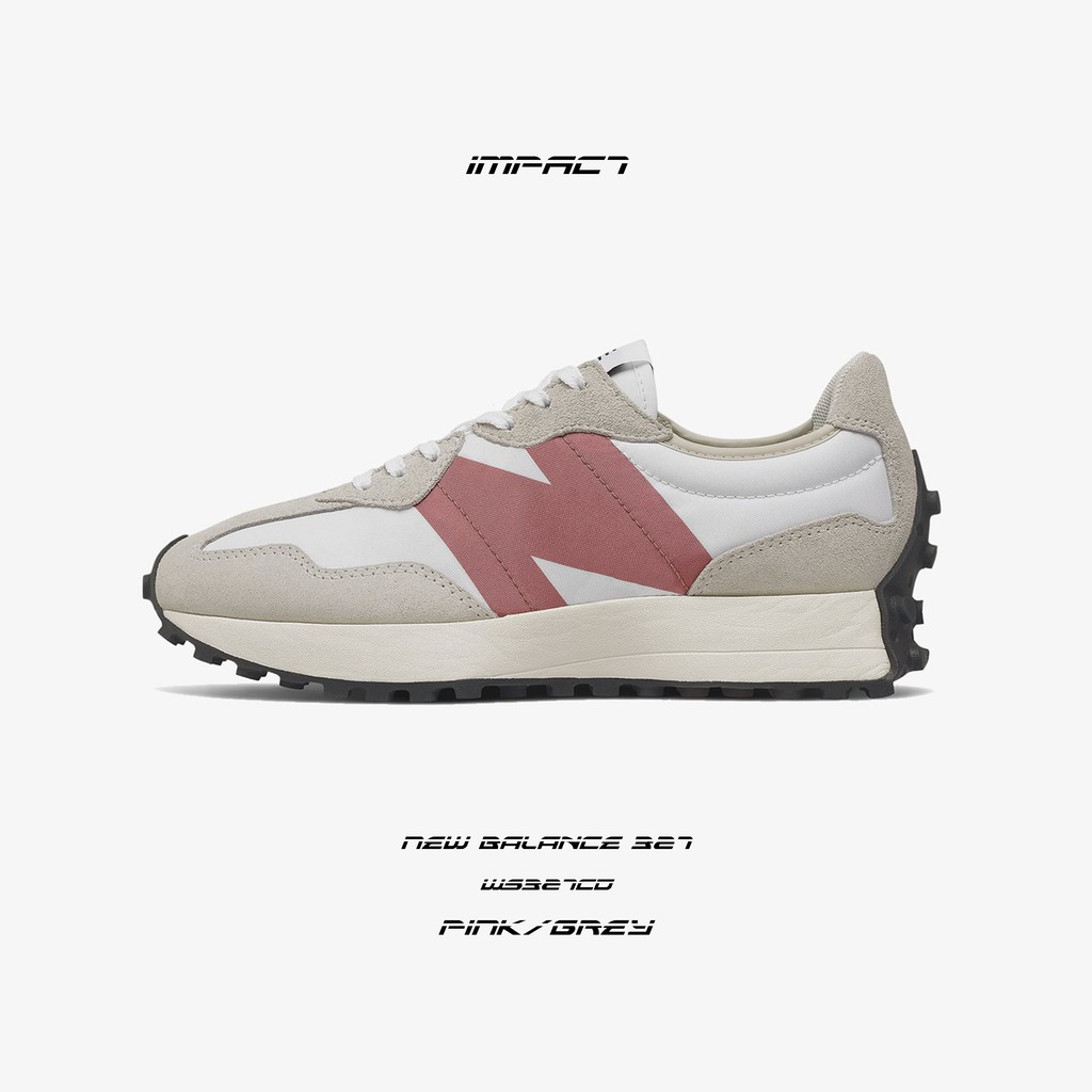 New Balance 327 NB327  日系 復古 慢跑鞋 灰粉 粉N 大N WS327CD IMPACT