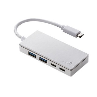 北車 ELECOM U3HC-AP412BWH USB Type-C TYPEC 專用 USB HUB MAC