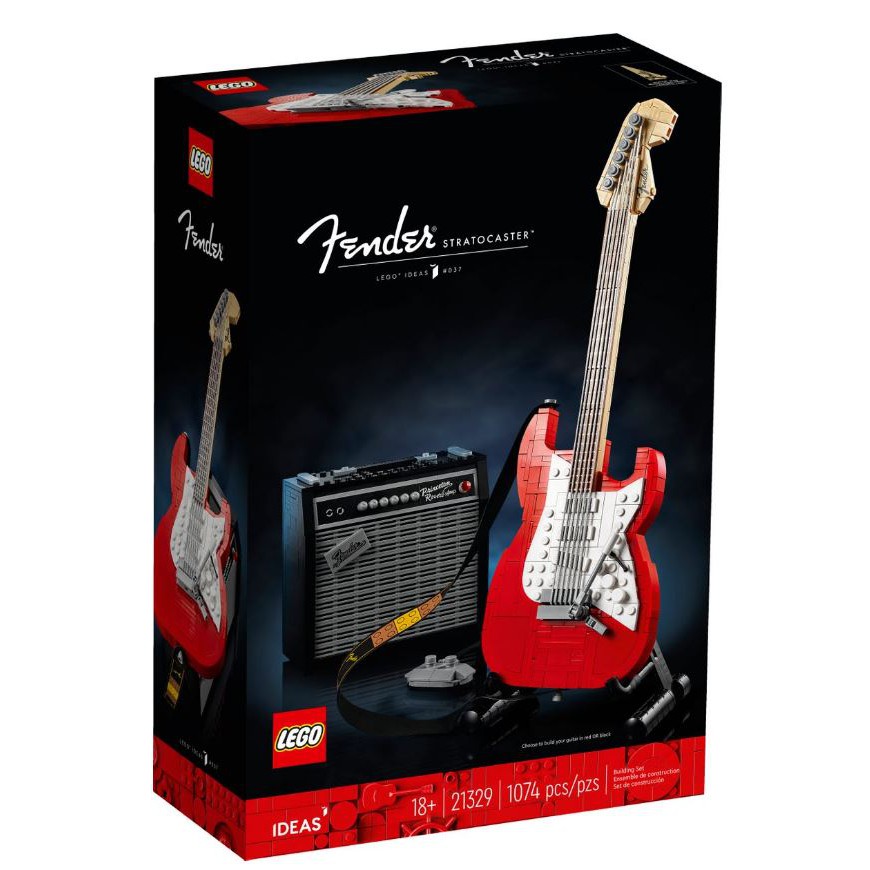 【台南樂高 益童趣】LEGO 21329 電吉他 IDEAS 音箱 Fender Stratocaster 收藏