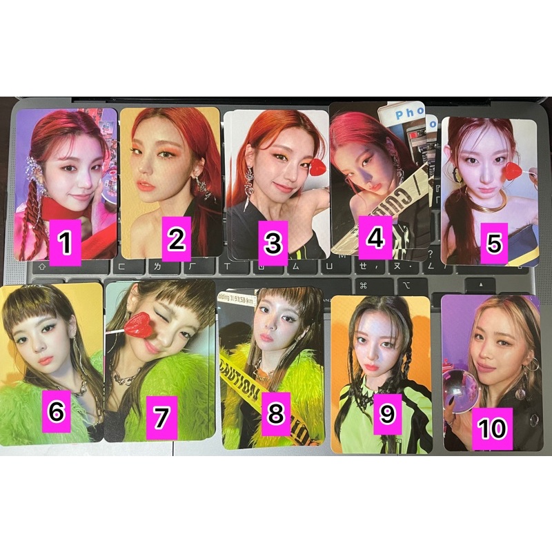 ITZY GUESS WHO 專輯 小卡