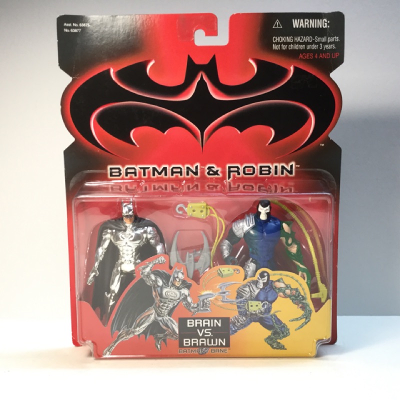 1997 kenner 蝙蝠俠 與 班恩（全新未拆）batman&amp;brawn