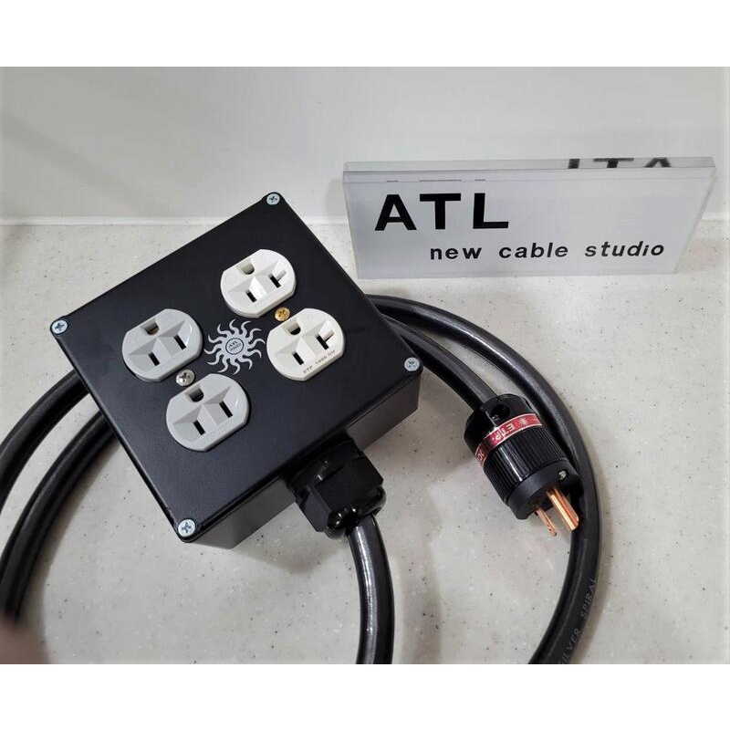 『永翊音響』ATL ETP-1000CU+古河 FP-15A-N1(G) 4孔入線式電源排插座