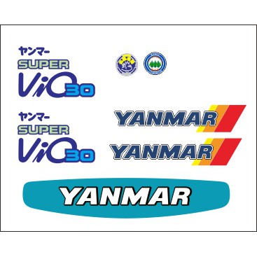 挖土機貼紙 YANMAR VIO30-1
