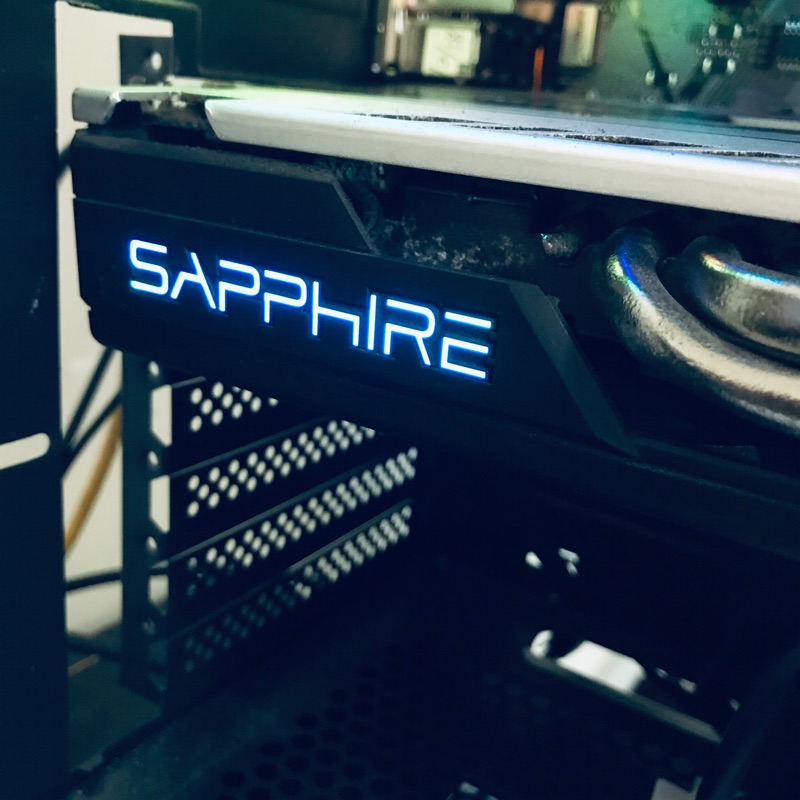 【藍寶石】SAPPHIRE NITRO+ Radeon™ RX 570 4G 二手顯示卡/強化背板