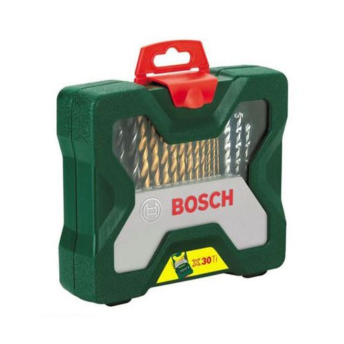 BOSCH 30件鍍鈦鑽頭套裝組