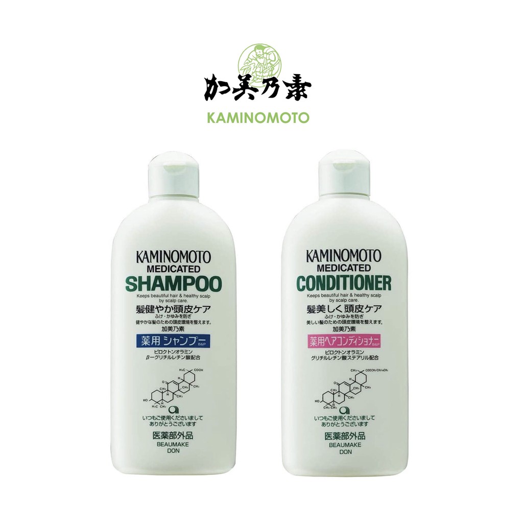 Fmd 現貨 日本加美乃素kaminomoto 洗髮乳洗髮水護髮乳b P 300ml 頭皮屑抗屑止癢 蝦皮購物