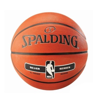 【圓融文具小妹】斯伯丁 SPALDING NBA 合成PU 銀色 NBA SPA76018 #990