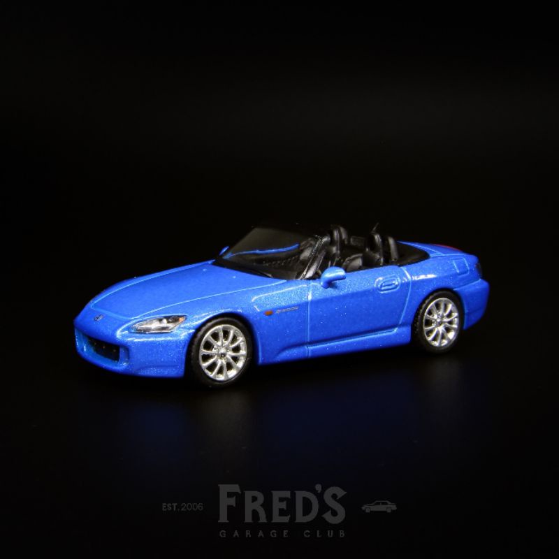 《總代理》MINI GT 1/64 模型車 #287 Honda S2000 AP2 藍 左右駕隨機出貨