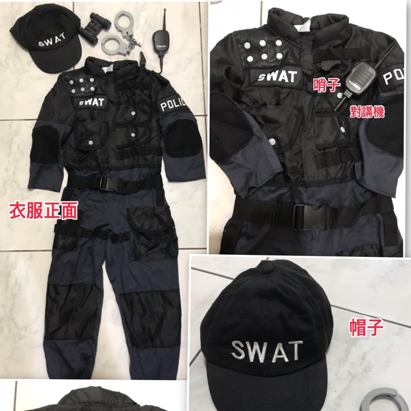 costco好市多 角色扮演 萬聖節裝扮 兒童 警察服