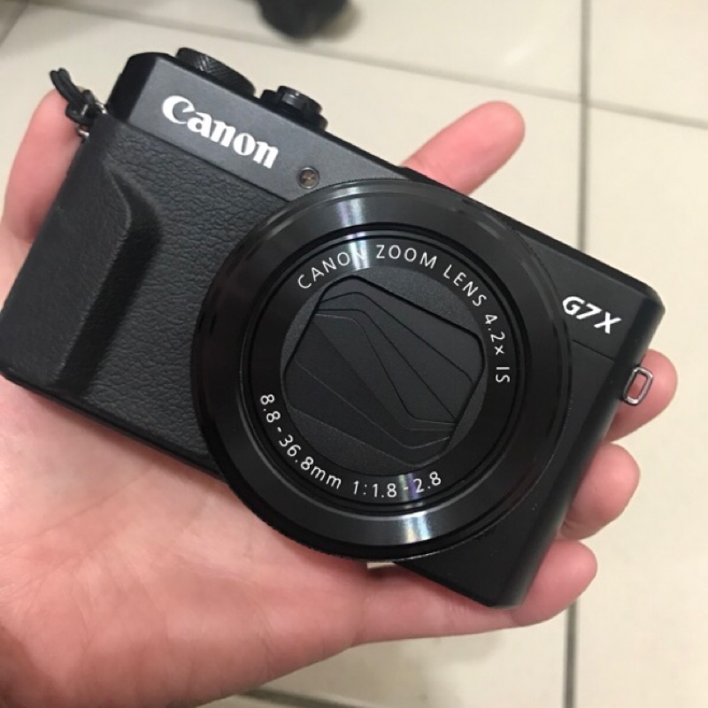 Canon powershot G7X Mark II 公司貨 保固內 類單眼相機 自拍神器