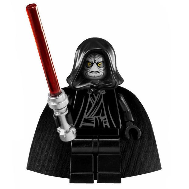 LEGO 樂高 星際大戰人偶 sw210 Emperor Palpatine 含光劍 10188