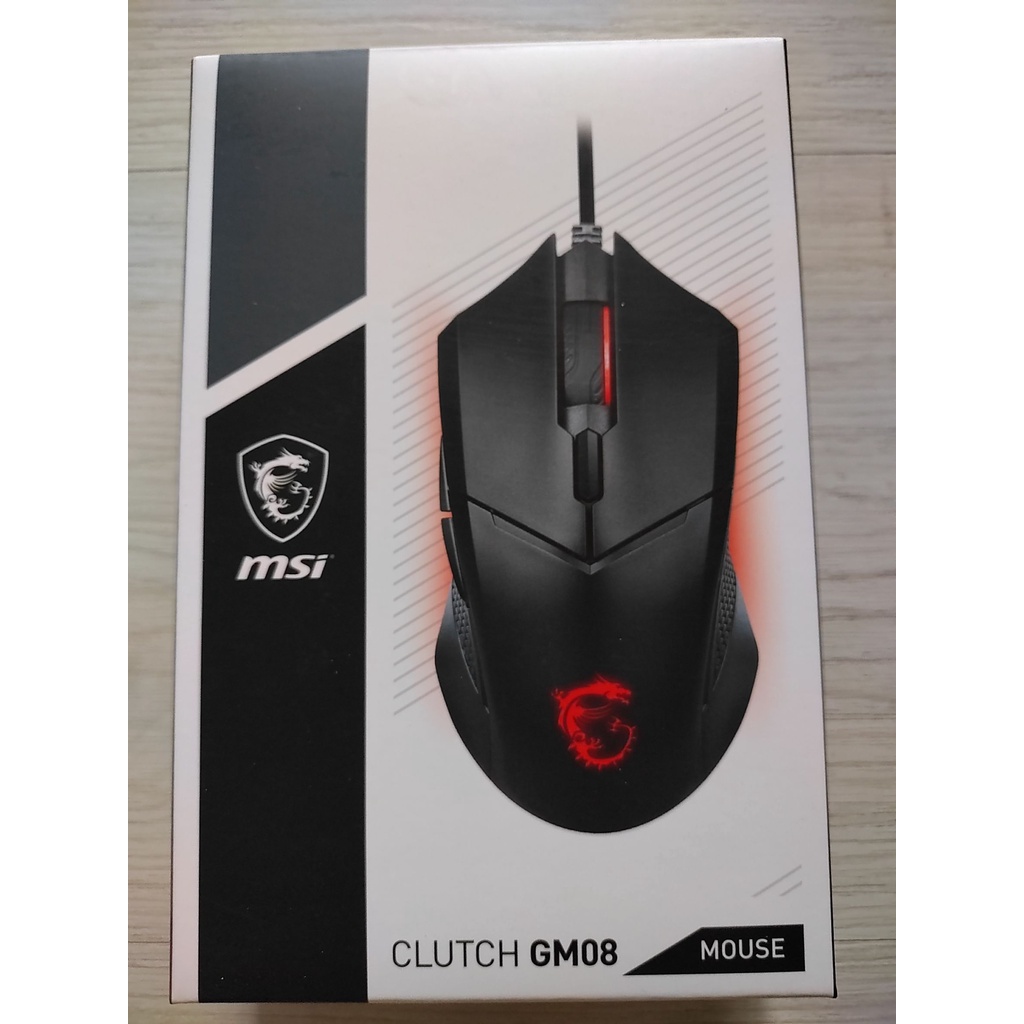 msi 微星 CLUTCH GM08 電競滑鼠 砝碼 光學 有線 燈效