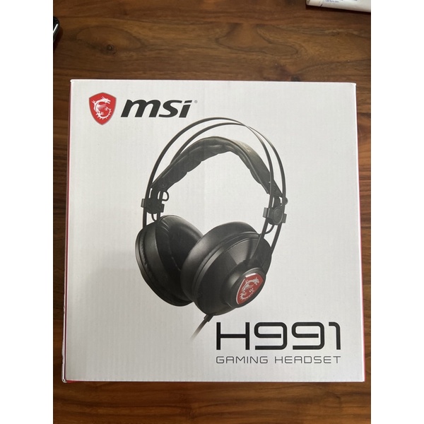 msi H991 GAMING HEADSET全罩式耳機