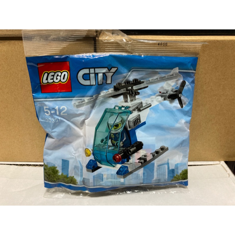 Lego 樂高30351 直升機城市體驗包city | 蝦皮購物