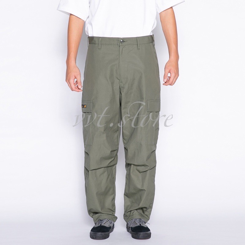 WTAPS 21SS JUNGLE STOCK / TROUSERS / COTTON. RIPSTOP 長褲工作褲 