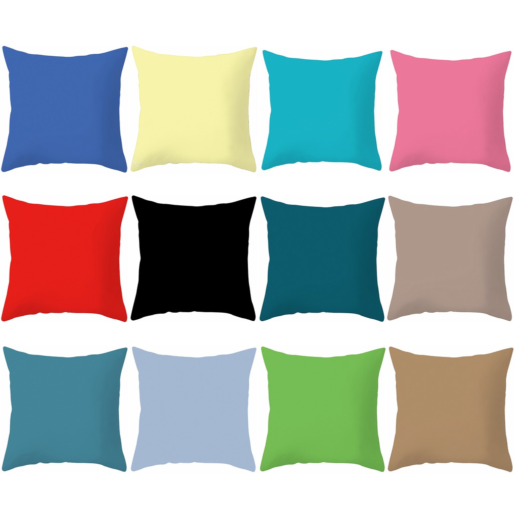 40×40.45×45.50×50.60×60.純色抱枕套,方形沙發枕套家用床上用品靠墊套。