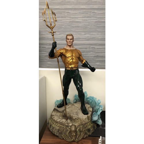 《限自取》Sideshow 水行俠  DC Aquaman漫畫 雕像