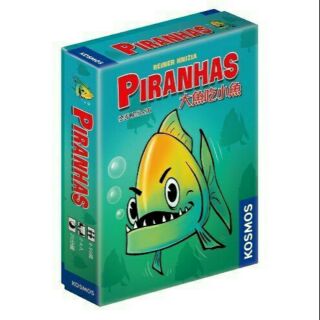 現貨【小海豚正版桌遊趣】 大魚吃小魚 Piranhas 繁體中文 正版