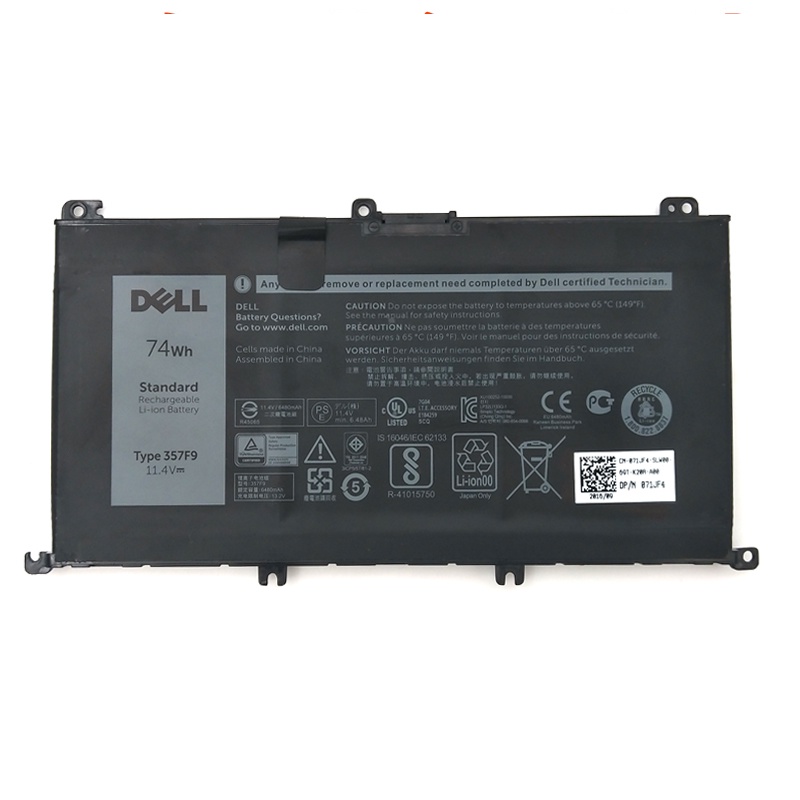 原廠 357F9 71JF4 電池 Dell Inspiron 15" 7000 7559 7557 7567 7759