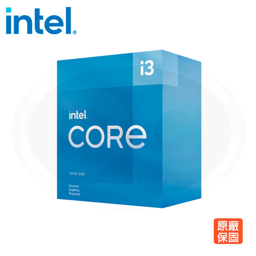 Intel Core i3-10105F 中央處理器 廠商直送