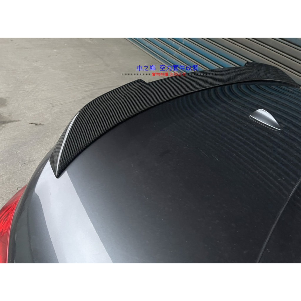 車之鄉 BMW 4系F33 CS款碳纖維尾翼 , 台灣抽真空製造 , 100%密合度