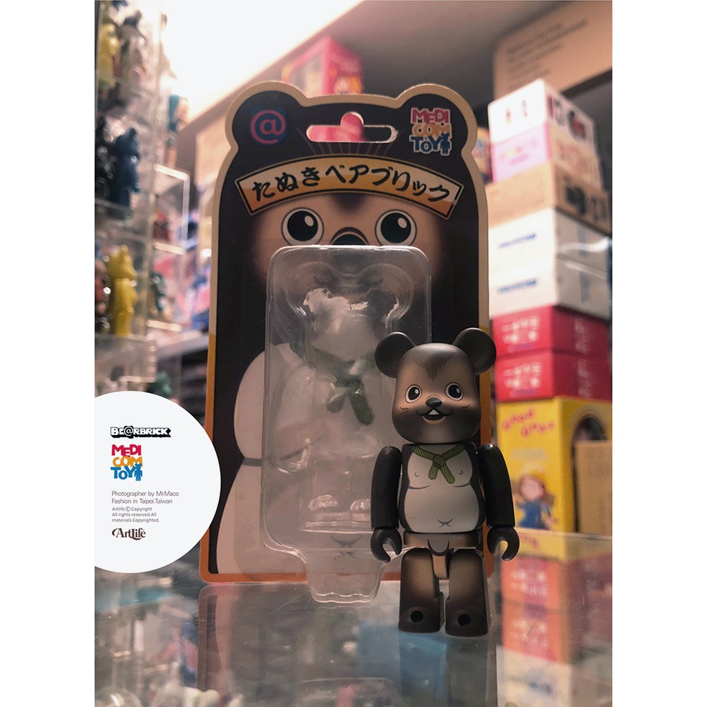 ArtLife @ MEDICOM 2012 BE@RBRICK TANUKI たぬき 日本の伝統 狸貓 中古品