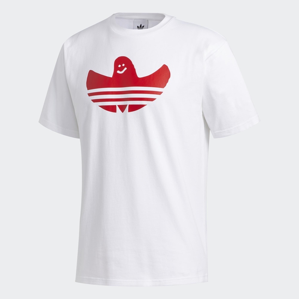 ADIDAS SS G SHMOO TEE 中短袖上衣 GD3107 白