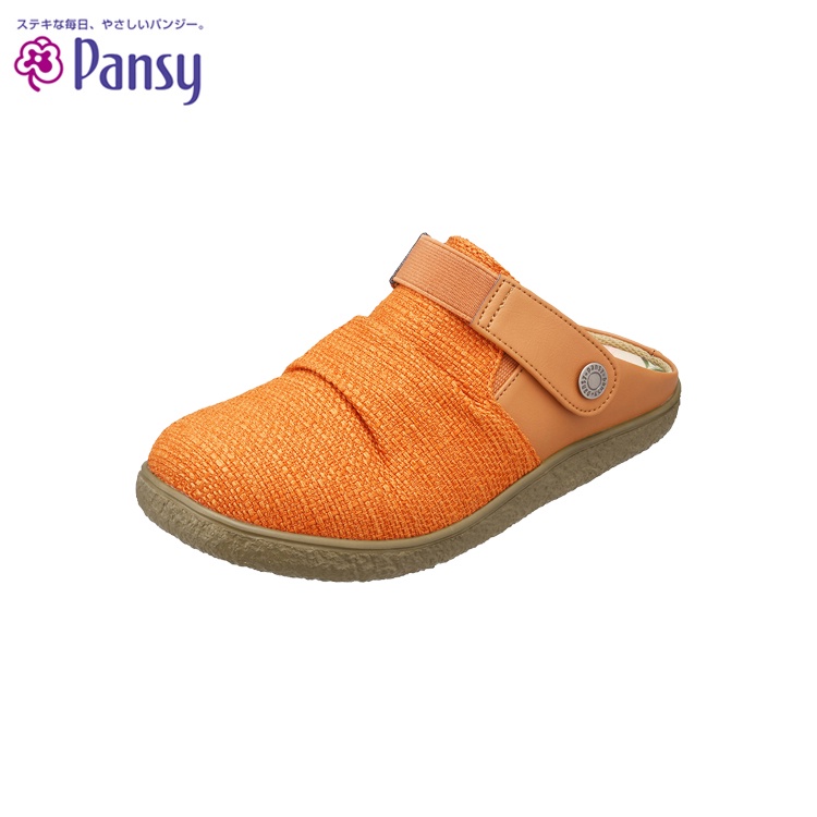 【PANSY】PANSY 2WAY 兩穿涼拖鞋 橘色
