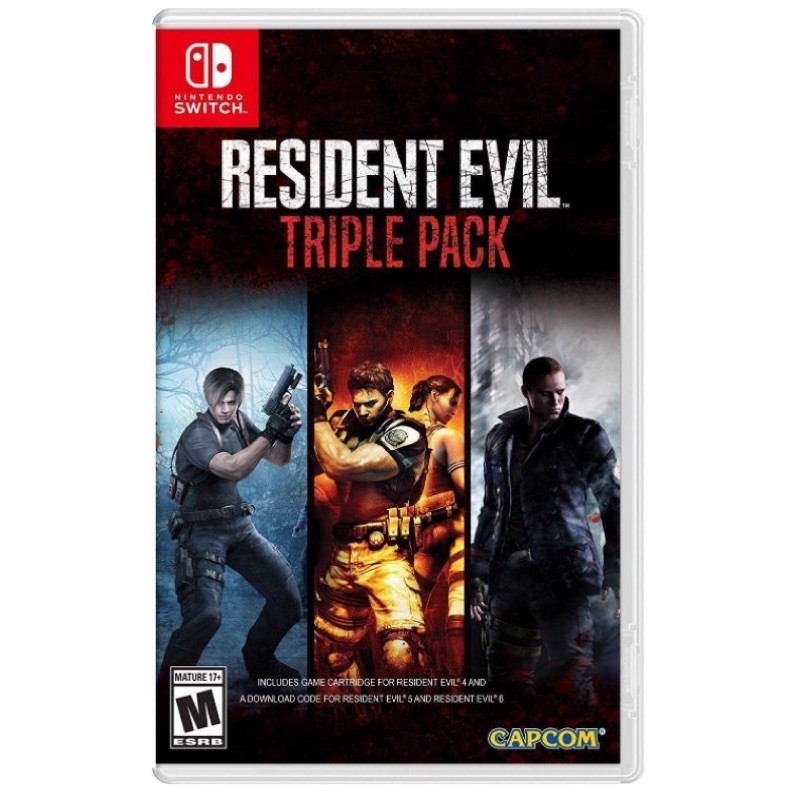 Nintendo Switch惡靈古堡 三重包 (中文版)｜Resident Evil Triple Pack