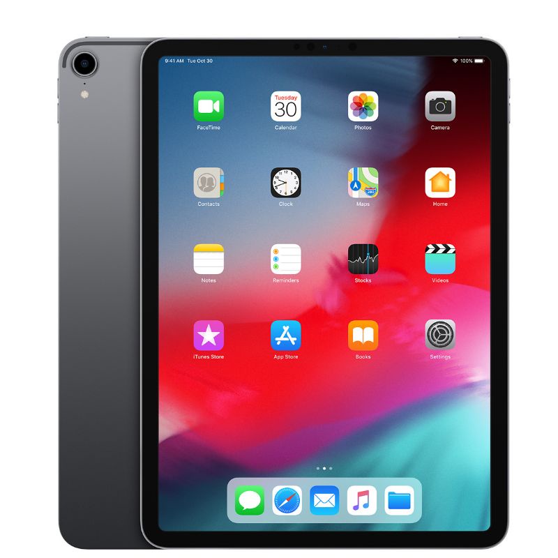 Apple iPad Pro 11吋 (2018) 64GB 灰色 平板 附Apple Pencil 透明殼 抗刮保貼