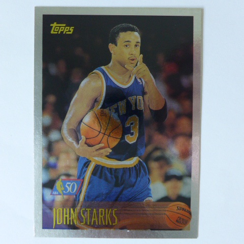 ~ John Starks ~NBA球星/約翰·史塔克斯 1996年TOPPS NBA50特殊卡