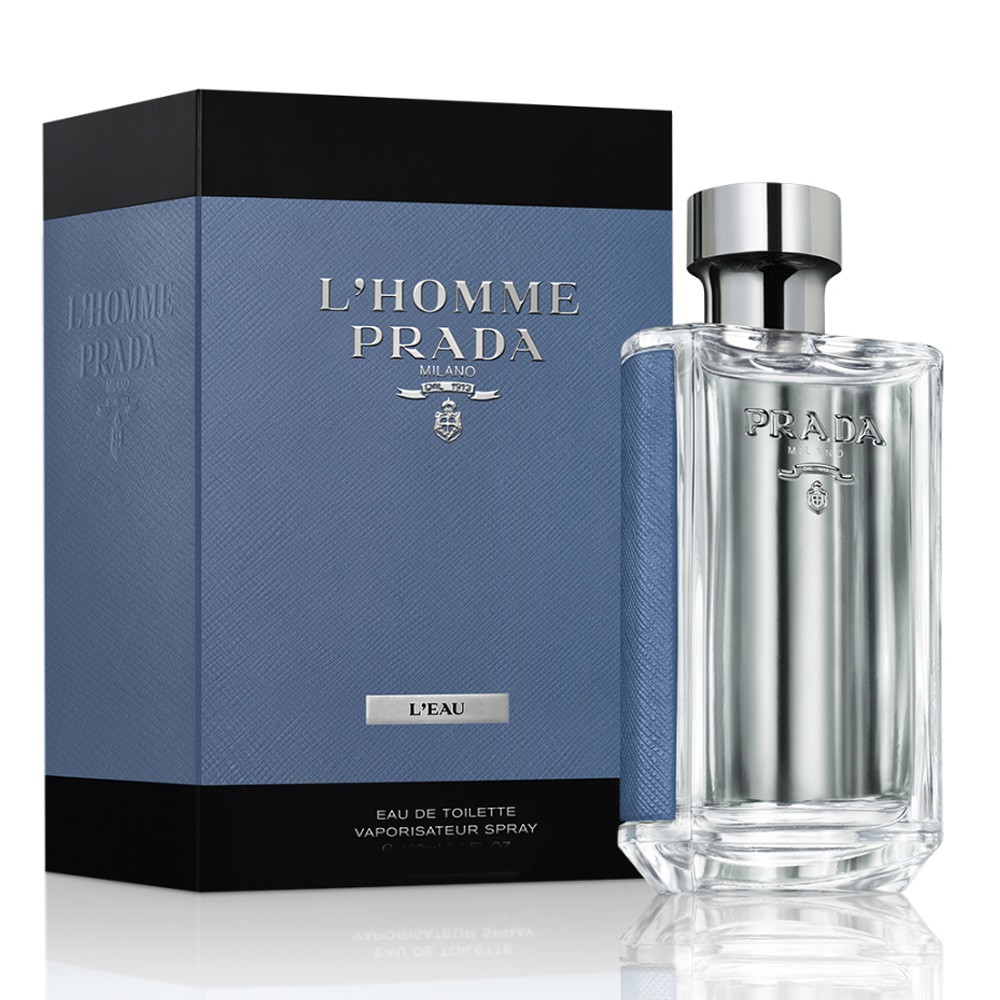 PRADA 蔚藍紳士男性淡香水50ml(贈)PRADA品牌小香 Vivo薇朵