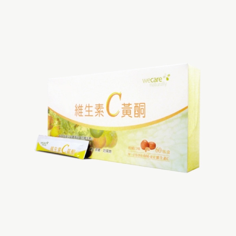 陳俊旭博士推薦 WeCare Naturally維生素C黃酮(60包/盒)