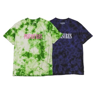 PLEASURES AROMA CRYSTAL DYE SHIRT 渲染 兩色 短袖T恤 洛杉磯品牌