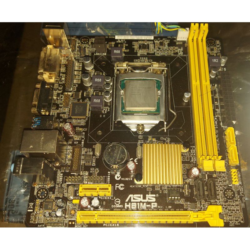 ASUS H81-P 近ITX主板 1150腳位 4G RAM WIN10數位 非H97 H87 B85 Z87 Z97
