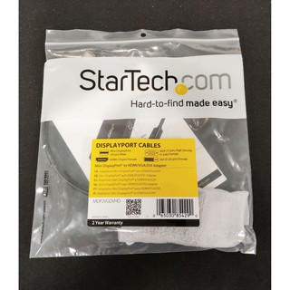 StarTech.com MDP2VGDVHD Mini DisplayPort to VGA DVI or HDMI