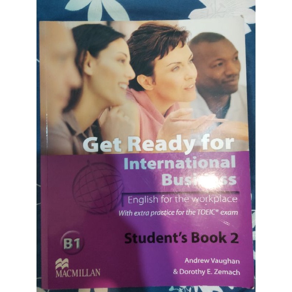 Get ready for international business student's book 2 B1