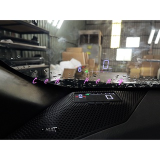 涔峰ＣＦ☆TOYOTA CHR C-HR 崁入式 多功能 抬頭顯示器 專用 HUD 替換式 水溫 轉數 電壓