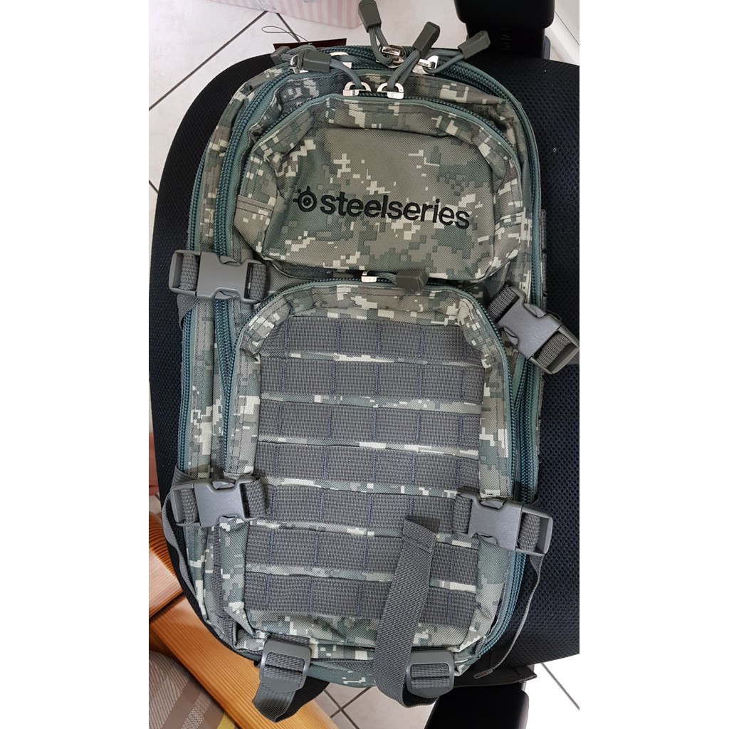 賽睿 SteelSeries Military Backpack 限量電競背包 收納包