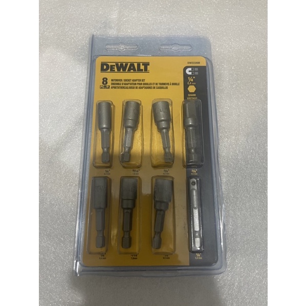 原裝得偉套筒組、得偉套筒、dewalt 套筒組、dewalt 套筒、得偉連接桿、得偉轉接頭、得偉電池、得偉起子組、德偉