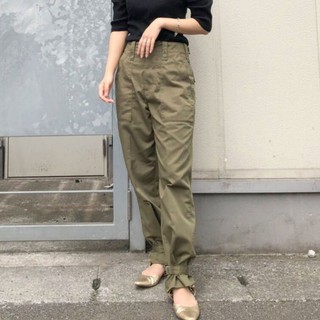 Ungrid [K0334-805] 大口袋褲管束口休閒長褲(2色)