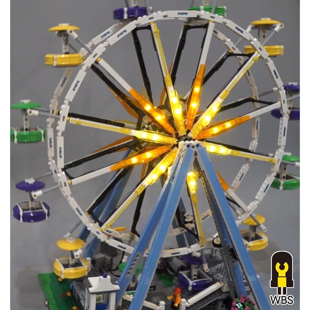 [飛米樂高積木磚賣店] LEGO專用燈組 10247 摩天輪