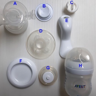 Avent 輕乳感 PP 寬口手動吸乳器 配件